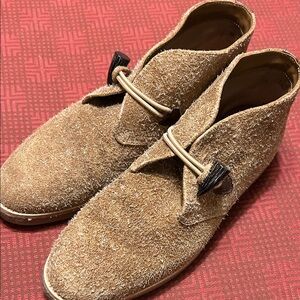 Trask Women's Tan Lace Up Boots